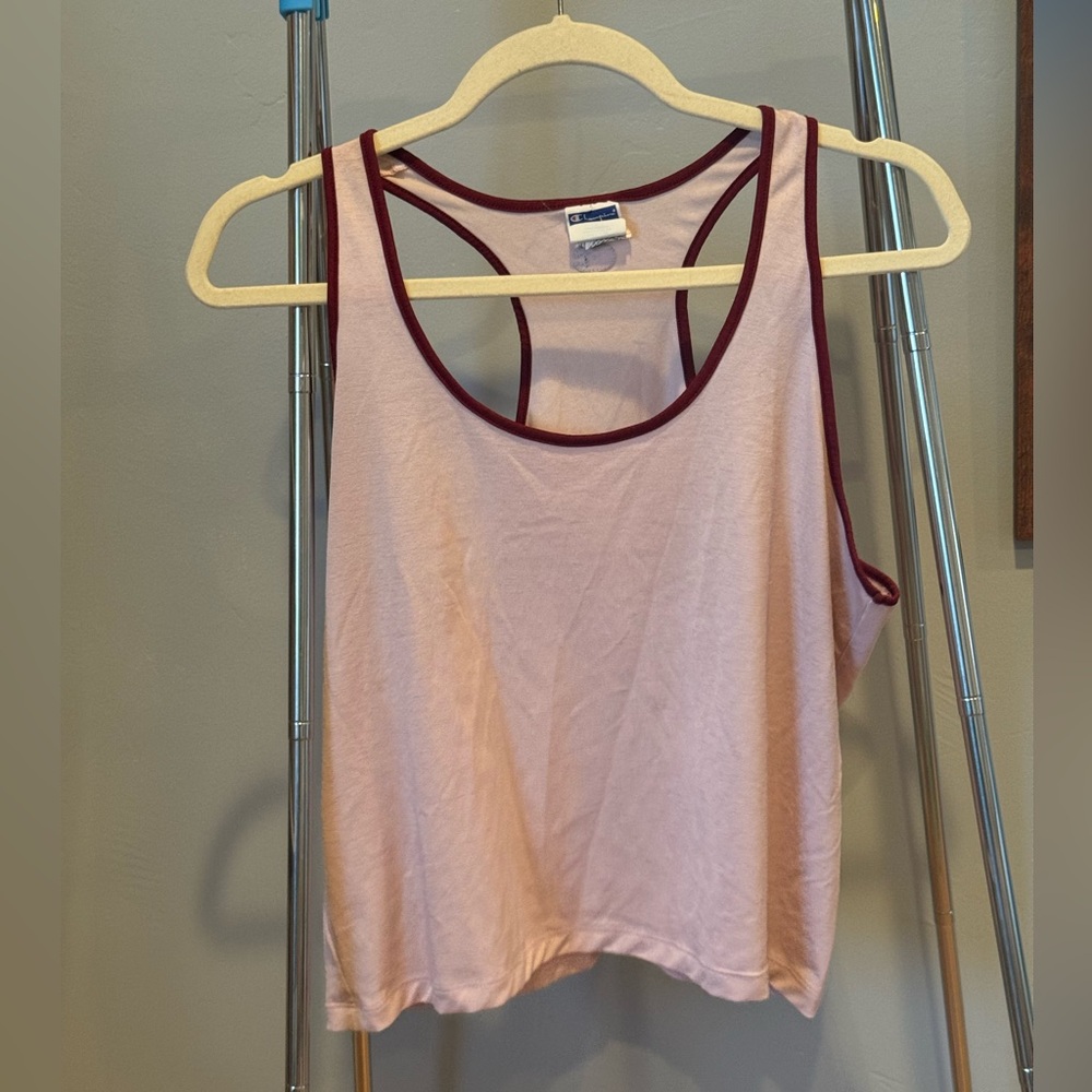 Champion pink racerback tank